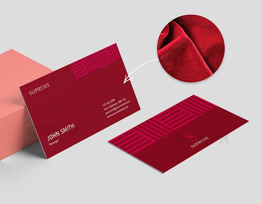 Velvet Pack Business Cards Printing Dubai