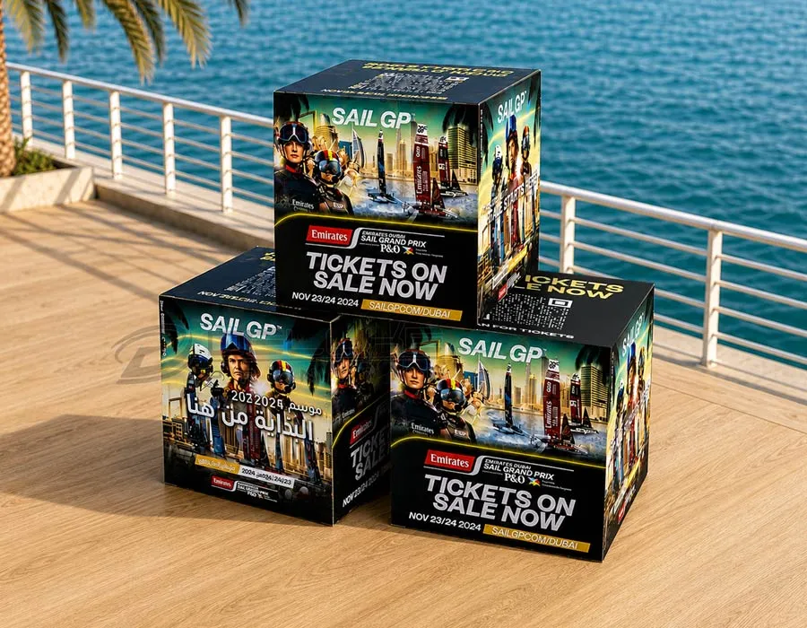 Forex, Acrylic & Wooden Display Cubes Dubai