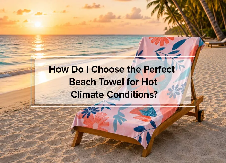 How Do I Choose the Perfect Beach Towel for Hot Climate Conditions?