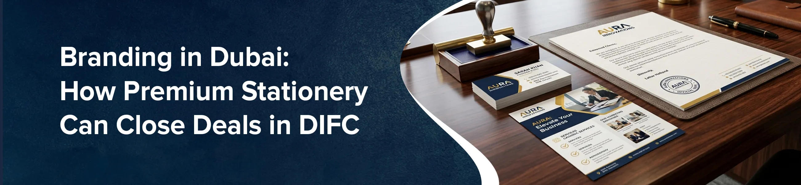 Branding in Dubai: How Premium Stationery Can Close Deals in DIFC