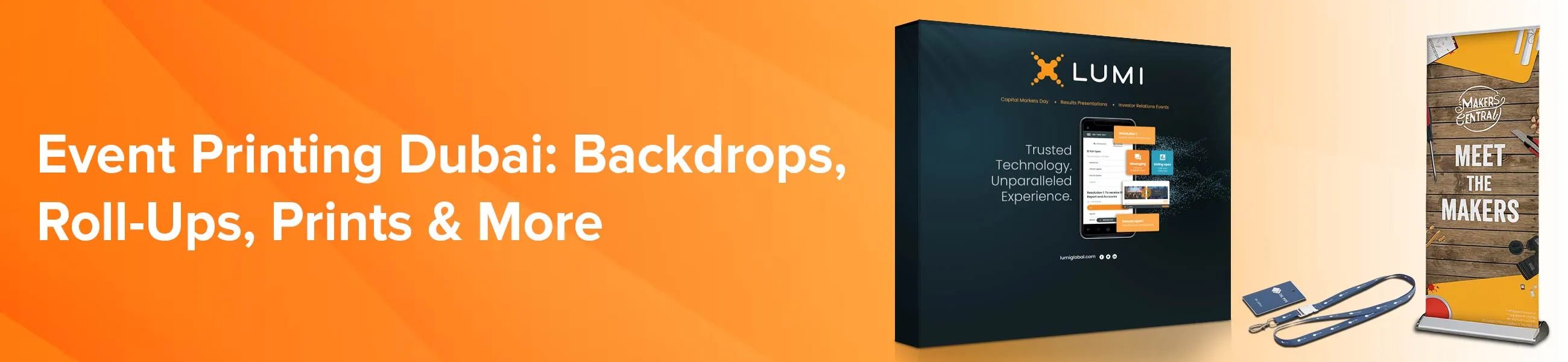 Print for Events: What You Need for Corporate Events, Exhibitions, or Product Launches in Dubai