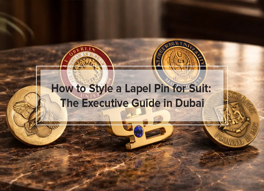 How to Style a Lapel Pin for Suit: The Executive Guide in Dubai
