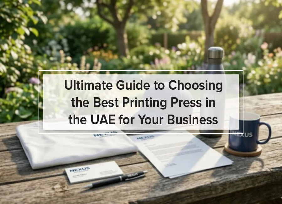 Ultimate Guide to Choosing the Best Printing Press in the UAE for Your Business