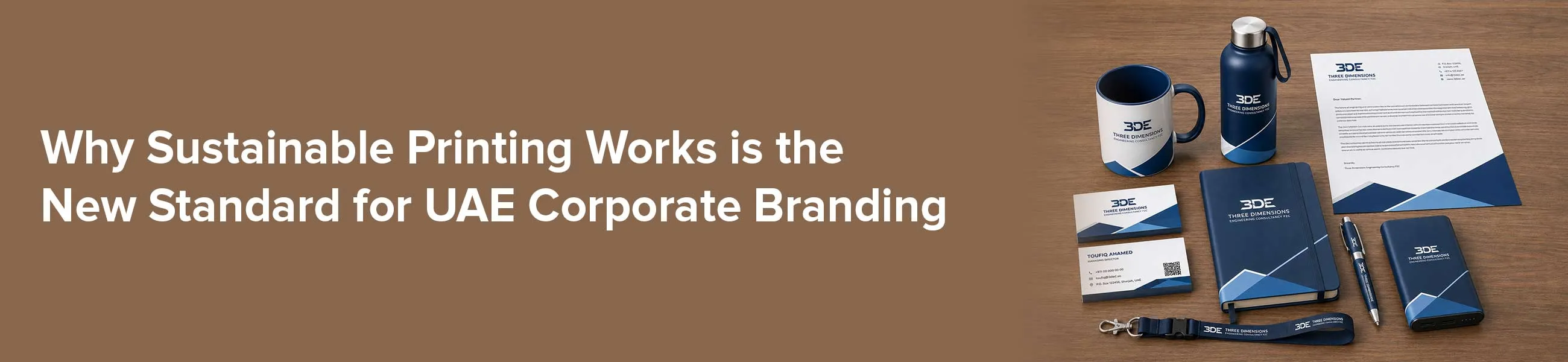 Why Sustainable Printing Works is the New Standard for UAE Corporate Branding