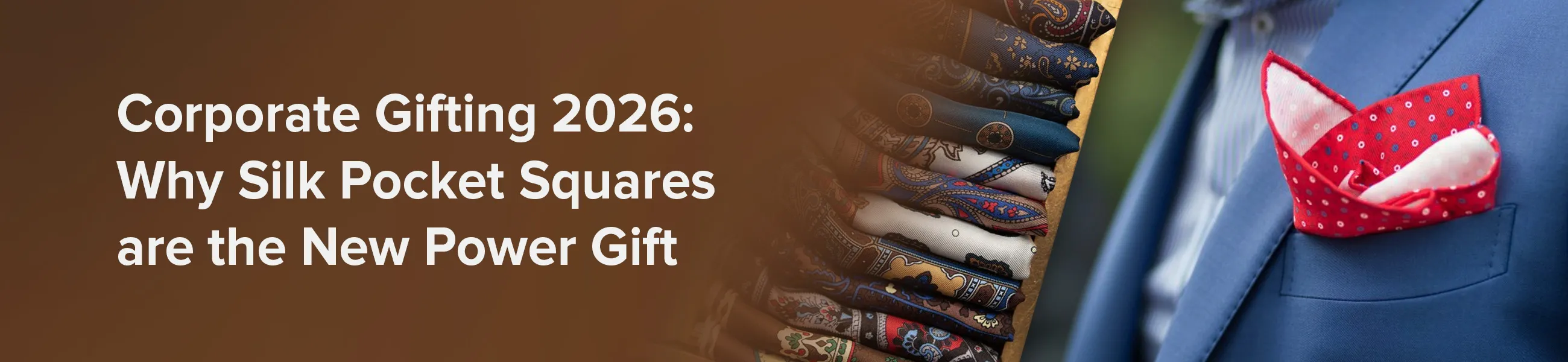 Corporate Gifting 2026: Why Silk Pocket Squares are the New Power Gift