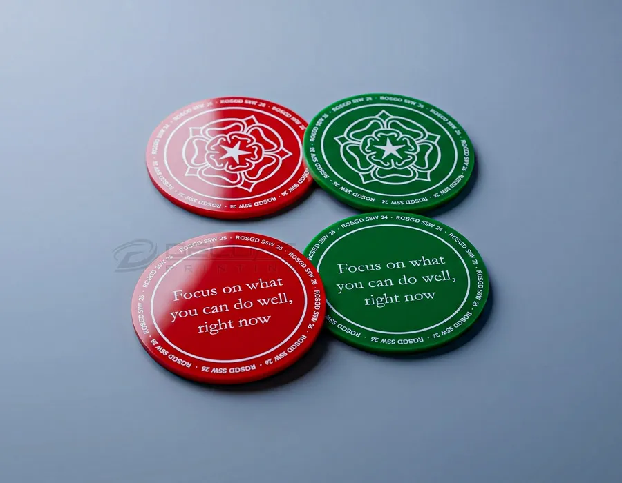 Acrylic Coins Printing Dubai