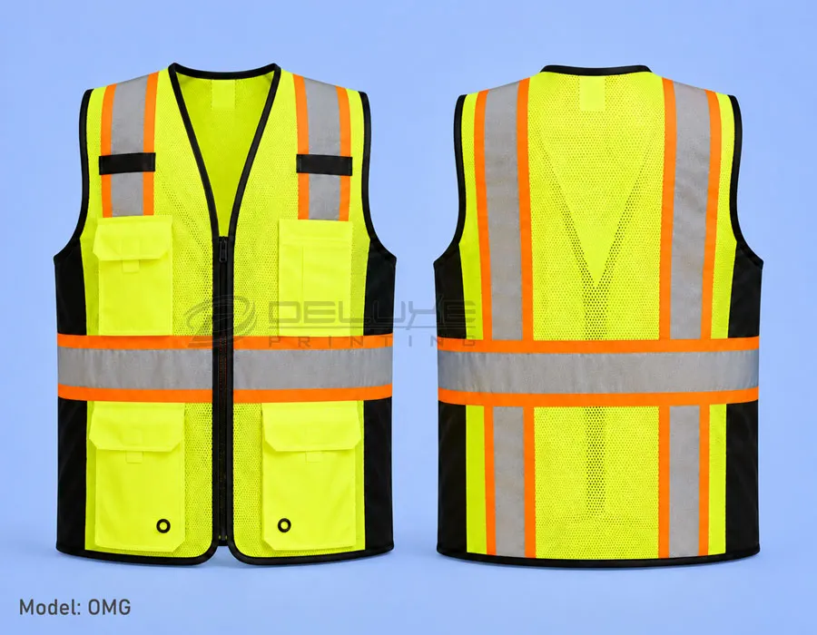 Fabric Safety vest Dubai