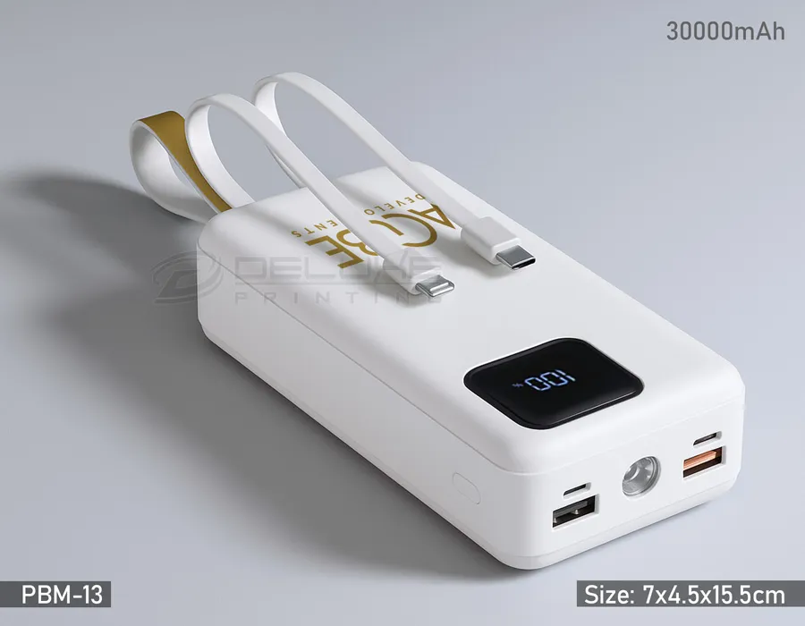 Custom Printed & Wireless Power Banks Dubai