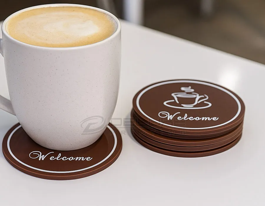 custom hardboard coaster Printing Dubai