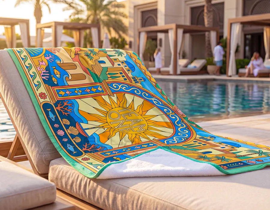 Pool Towel printing in dubai