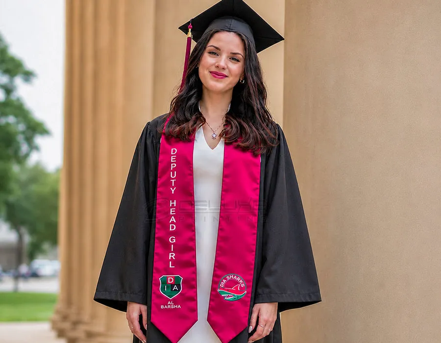 custom senior sashes dubai