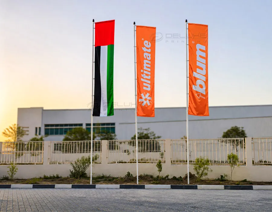 Advertising Flags Printing Dubai