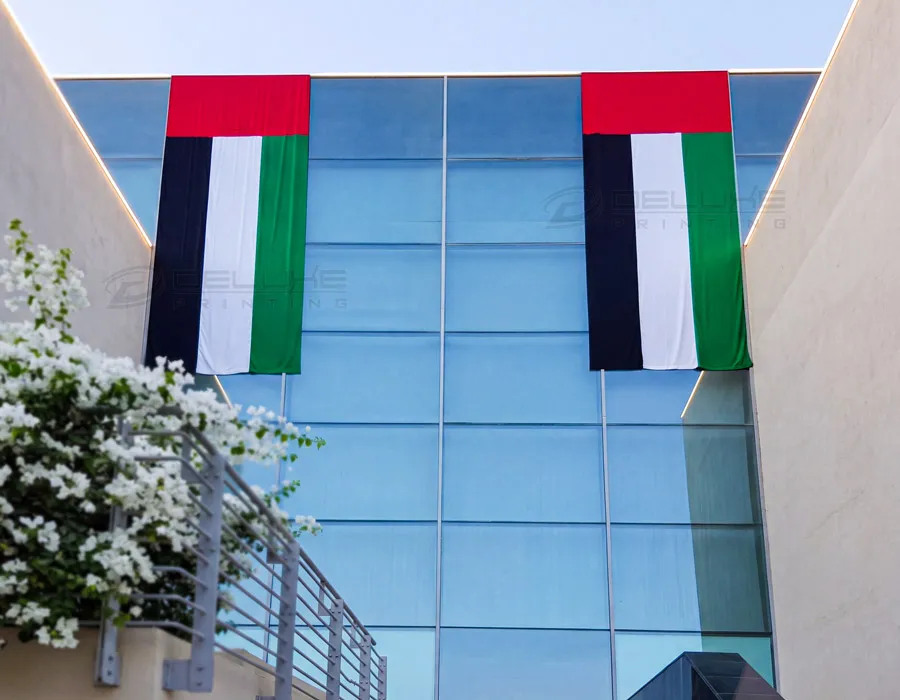 Building Flags Printing in Dubai