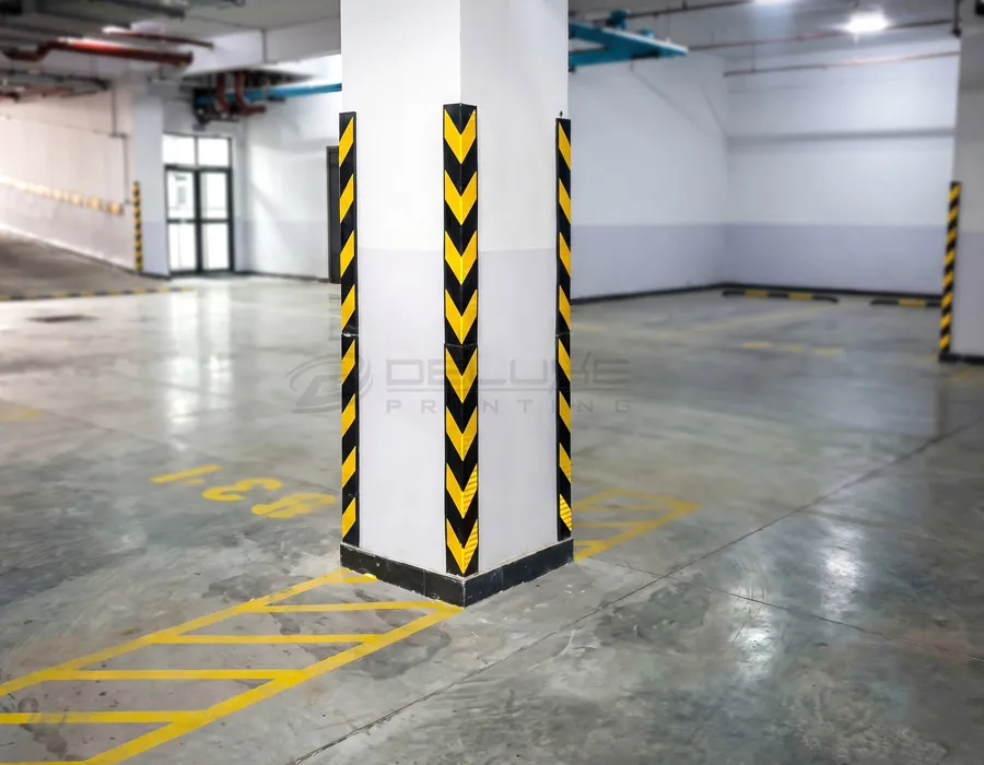 Aluminum L Channels with Reflective Vinyl Dubai
