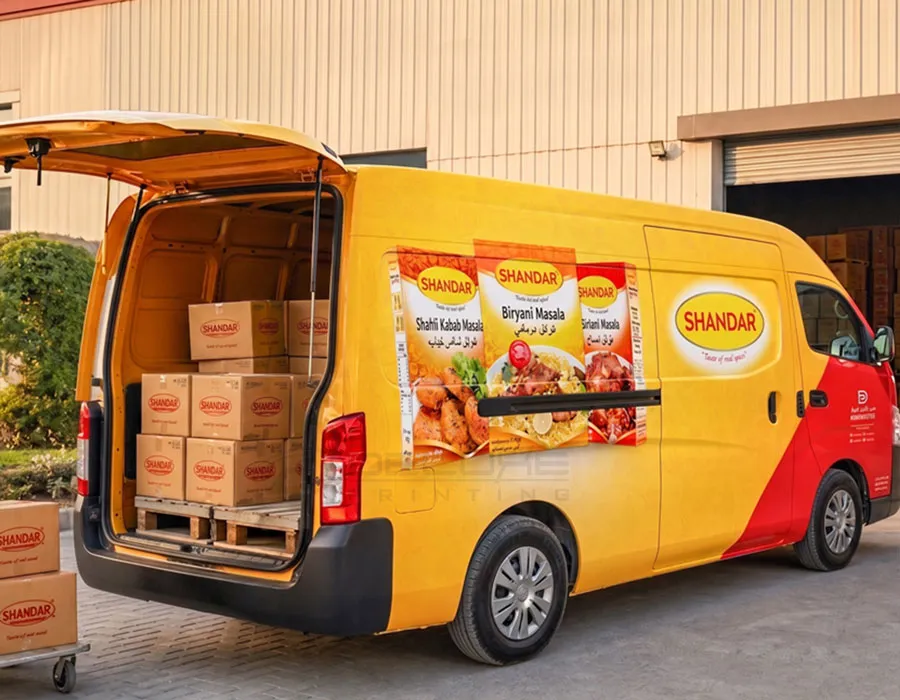 Full wrap vehicle Graphics Dubai