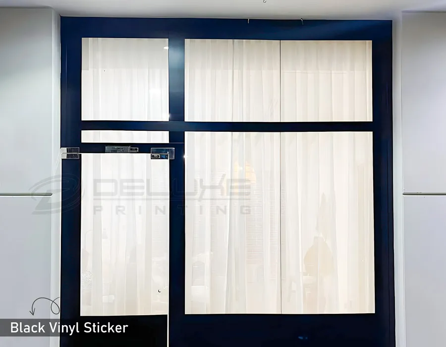 Opaque Window Decal