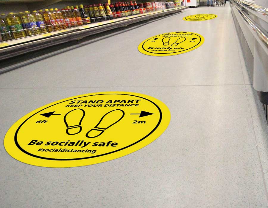 Floor Graphics, Floor Sticker, Floor Decal Dubai, Floor Branding