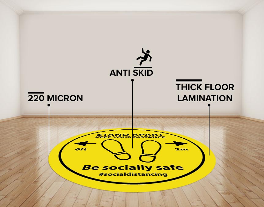 Floor Graphics, Floor Sticker, Floor Decal Dubai, Floor Branding
