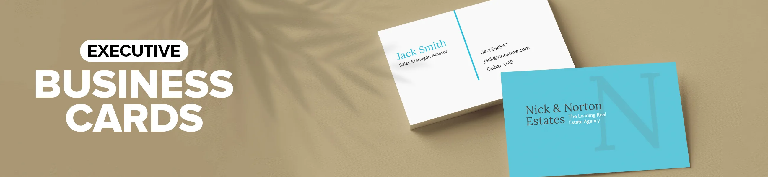 Executive Business Cards In Dubai