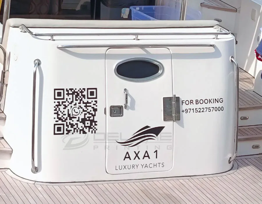 Boat Decals Printing Dubai