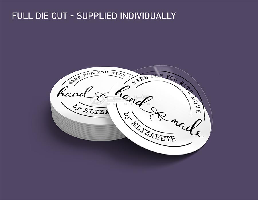 Transparent Sticker printing in Dubai