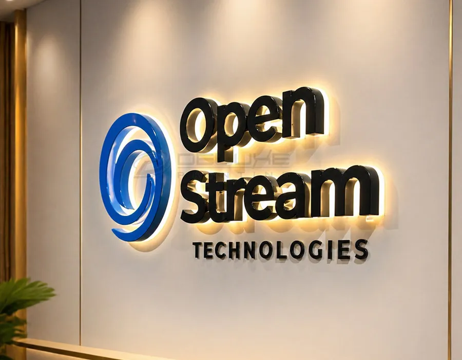 Aluminum Backlit Signage