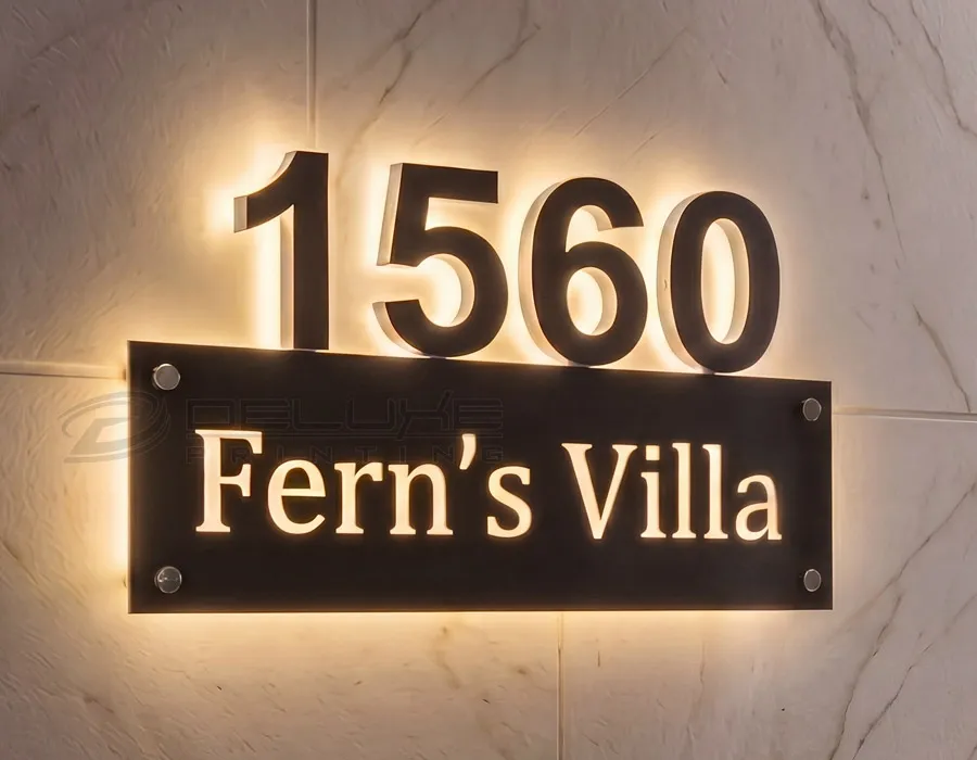 Metal Name Plates Dubai