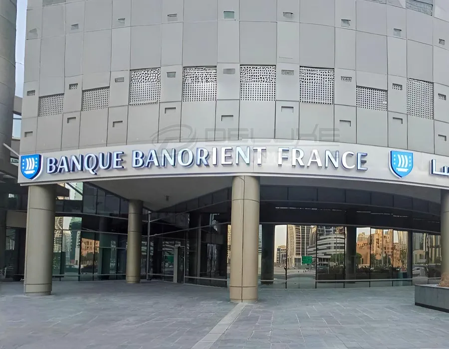 Channelium Backlit Signage