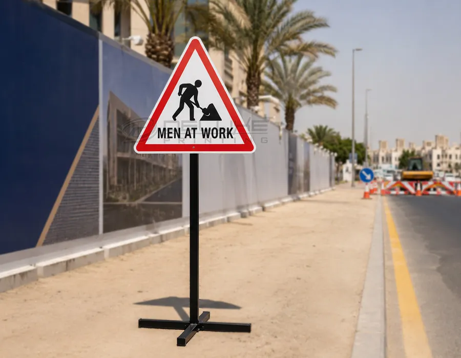 Self Standing Safety Signs in Dubai