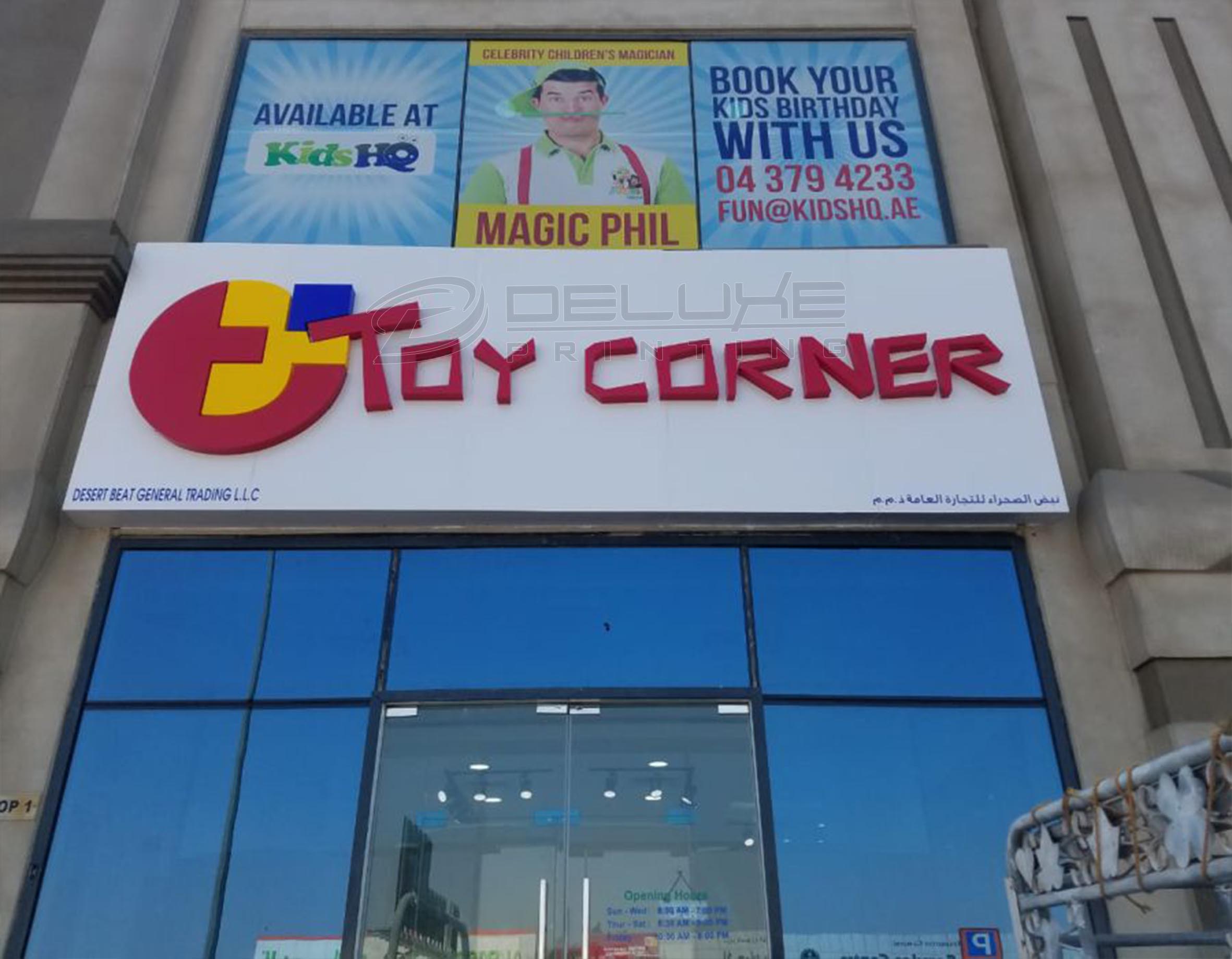 Frontlit 3D Sign Dubai