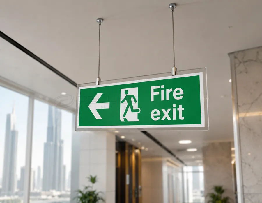 Hanging Safety Signs in Dubai