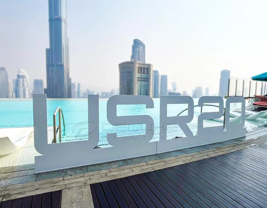 MDF Letters in Dubai