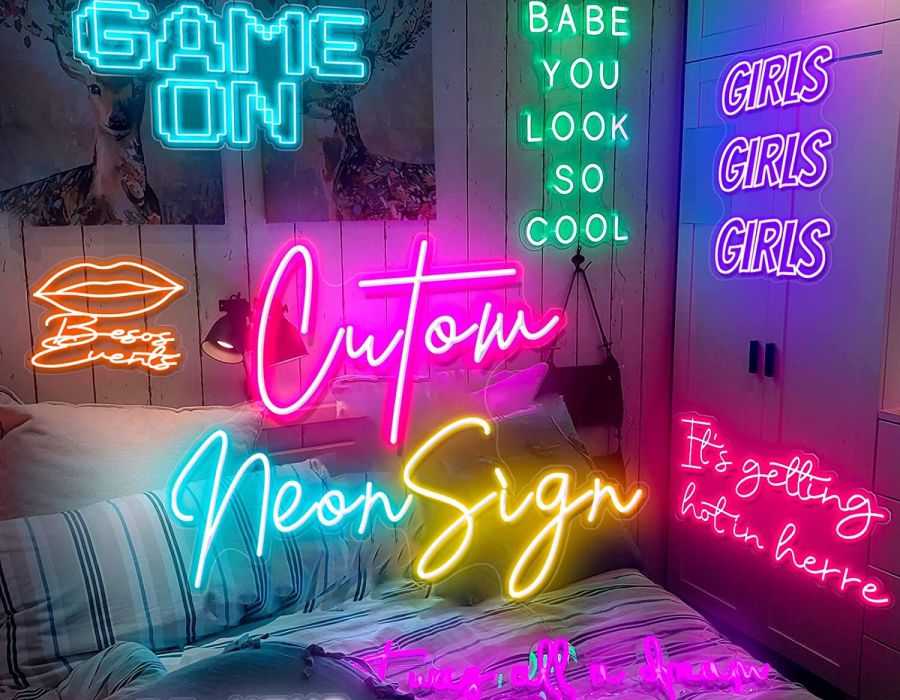 Neon 3D Signage Dubai