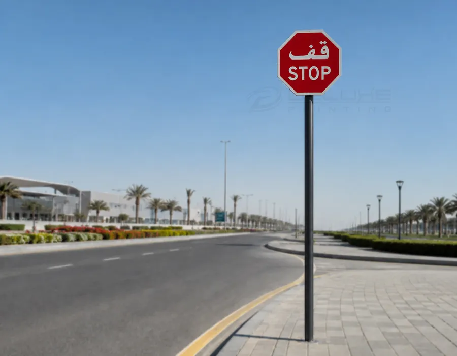 Pole Safety Signs in Dubai