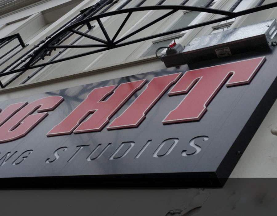 Push through Sign Board Dubai