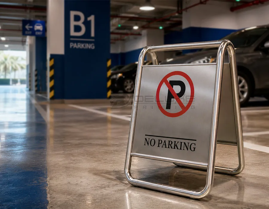 Self Standing Safety Signs in Dubai