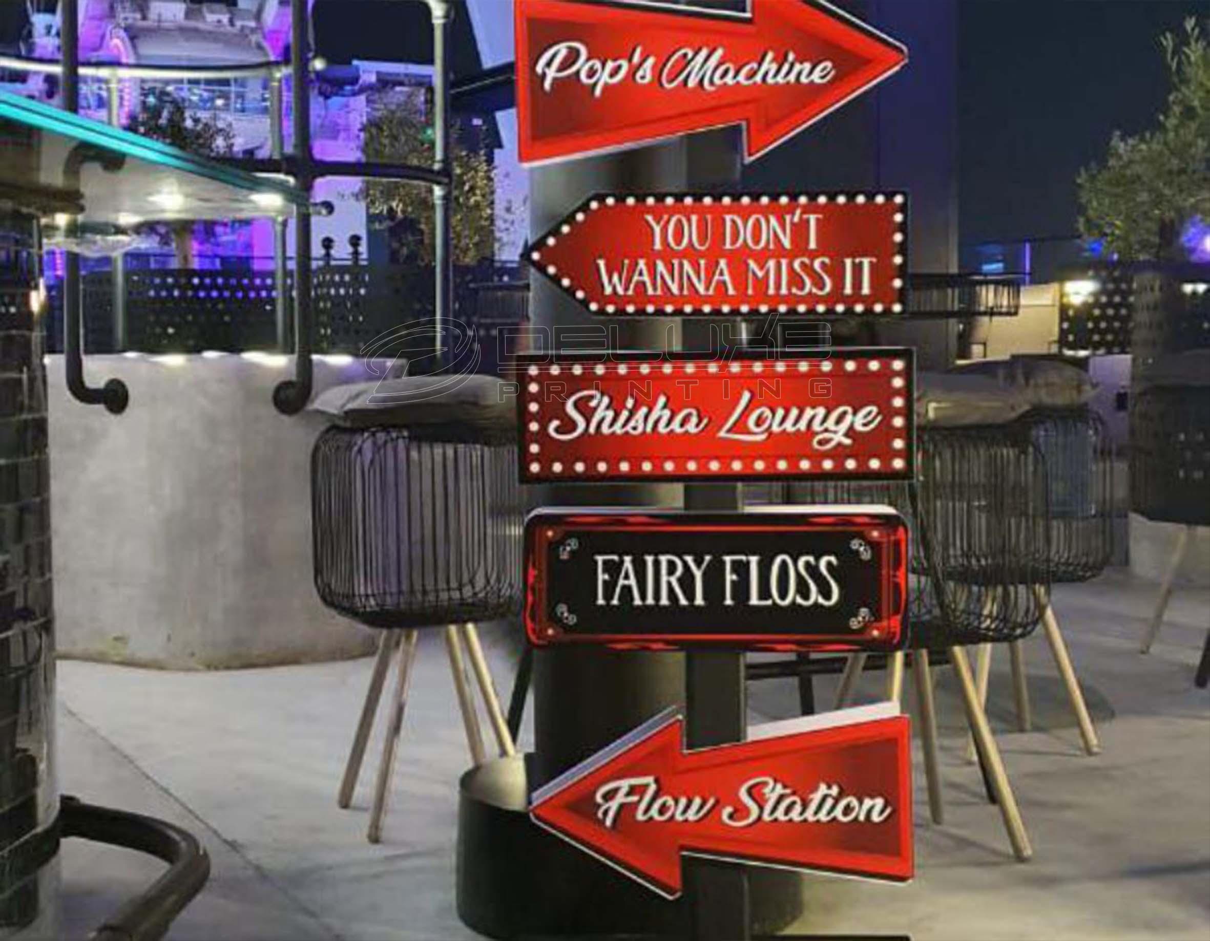 Self-Standing Signage Dubai