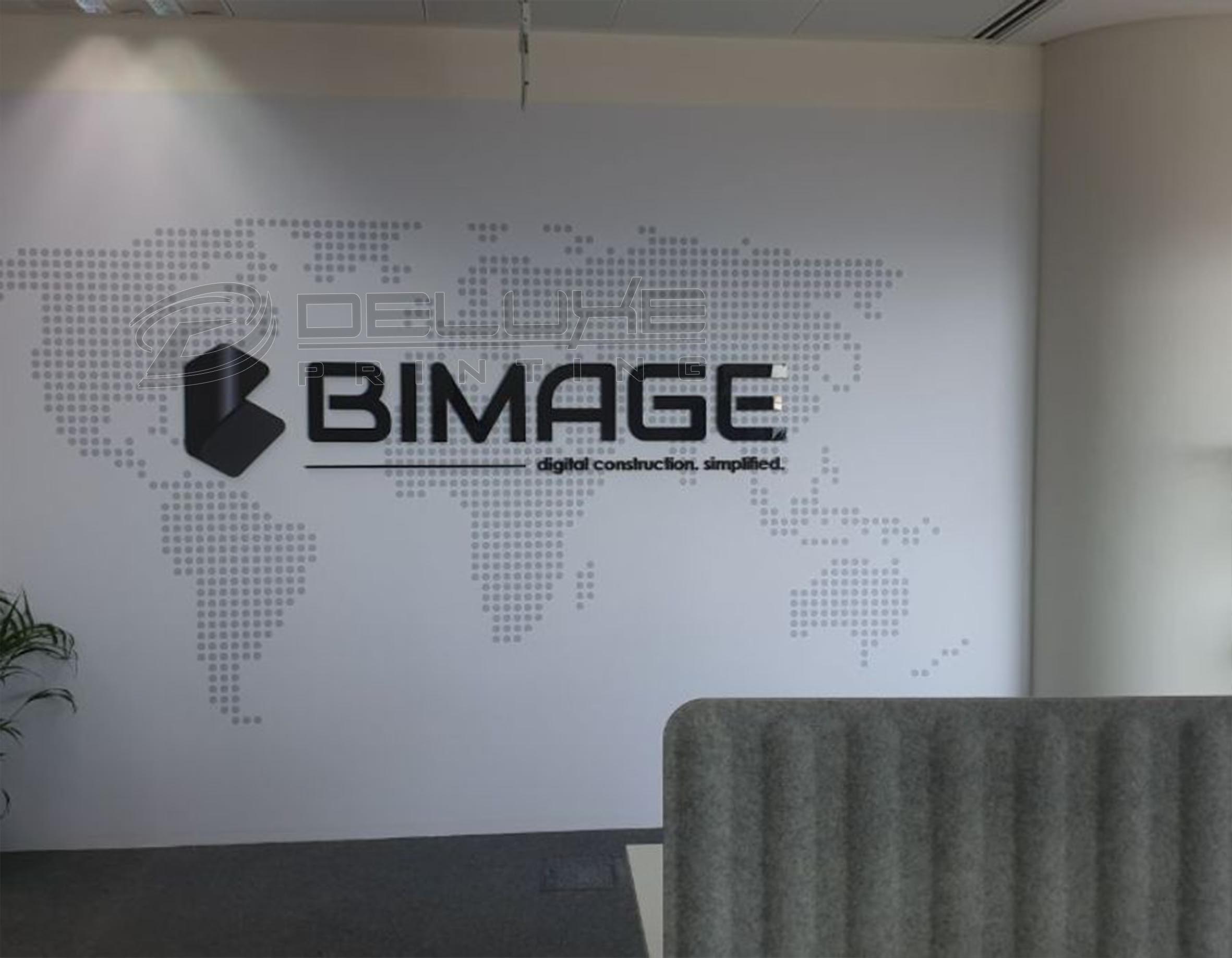 Unlit 3D Signage Dubai