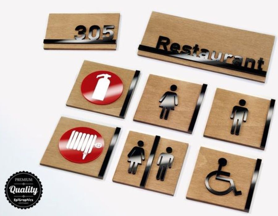 Wall Mounted Sign Dubai